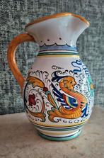 Italiaanse Deruta handgeschilderde kan, Antiek en Kunst, Verzenden