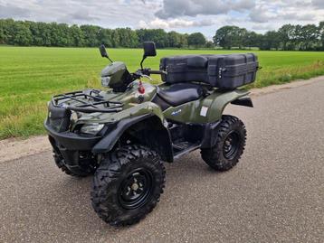 Suzuki kingquad 750i 4x4 met auto kenteken L7e beschikbaar voor biedingen