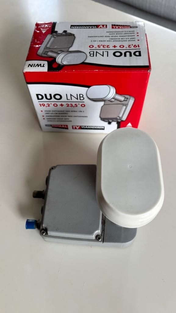 Duo LNB satellietkop Canal Digitaal / TV Vlaanderen, Audio, Tv en Foto, Schotelantennes, Gebruikt, (Schotel)antenne-accessoires