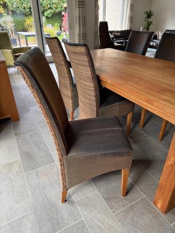Eetkamerstoelen (6 stuks) beschikbaar voor biedingen