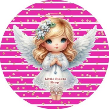 L839 icing frosting engeltje 18cm eetbare taart print top beschikbaar voor biedingen