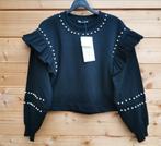 ZARA sweater met volants en parels mt. S, Verzenden, Nieuw, Maat 36 (S), Zara