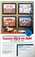 Vintage advertentie Monika Piotrowski 1980 kunst kunstwerk, Ophalen of Verzenden, Gebruikt, Overige typen