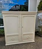 Brocante Franse kast, Huis en Inrichting, Kasten | Overige, Ophalen of Verzenden, Gebruikt