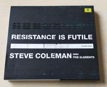 Steve Coleman and Five Elements - Resistance Is Futile 2CD beschikbaar voor biedingen
