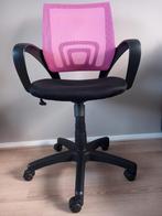 Zwart/Roze Bureaustoel - Leen Bakker, Ophalen