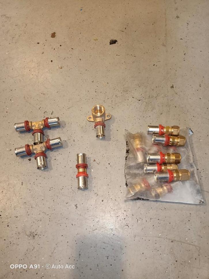 Bonfix Koppelingen Pers & Knel - Diverse Maten, Doe-het-zelf en Verbouw, Buizen en Afvoer, Gebruikt, Overige typen, Overige materialen