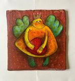 Gesigneerd werk in gemengde techniek van Sabine Tuchel, Ophalen of Verzenden