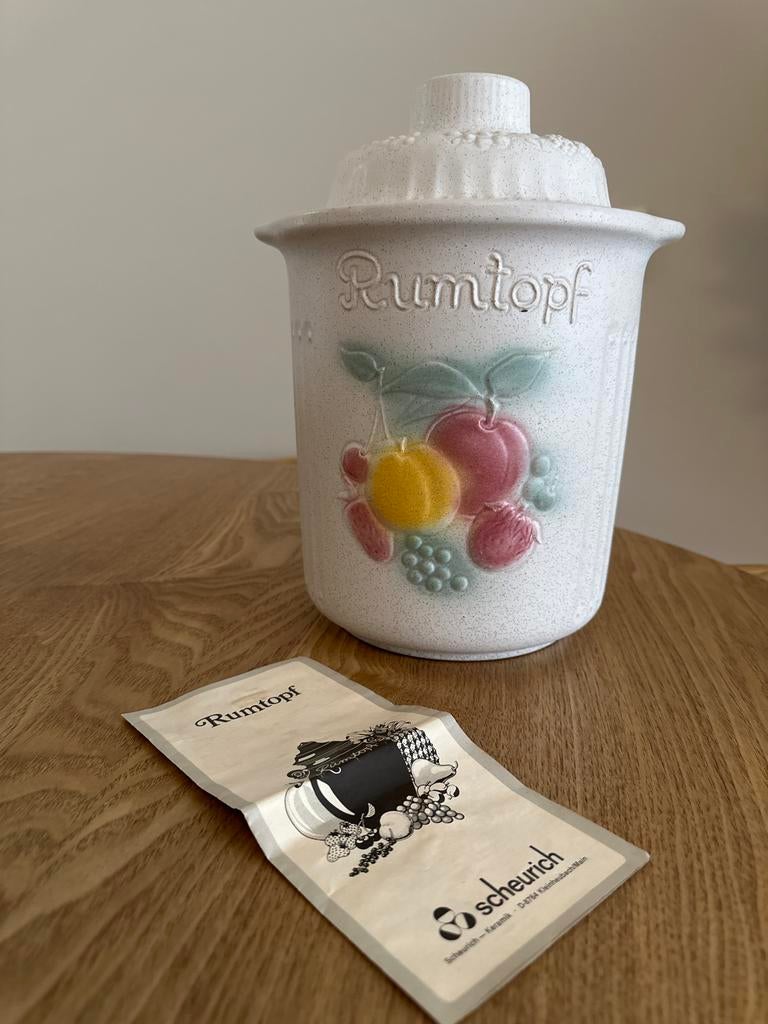 Vintage Scheurich Rumtopf Pot, Ophalen, Zo goed als nieuw