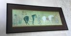 Grote Chinese art print Han Gan tartaren eerbetoon paarden, Ophalen