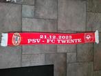 Mooie sjaal psv fc twente, Ophalen of Verzenden, Zo goed als nieuw, F.C. Twente, Vaantje of Sjaal