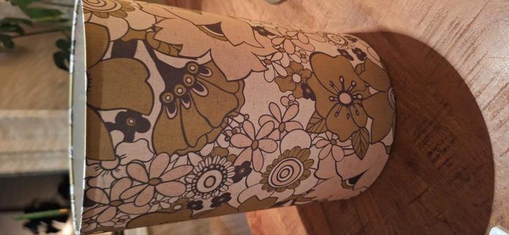 Lampenkap 35 doorsnede in nieuwstaat, Huis en Inrichting, Lampen | Lampenkappen, Zo goed als nieuw, Rond, Groen, Ophalen