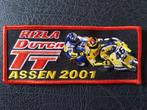 tt assen valentino rossi patch badge 2001, Verzamelen, Ophalen of Verzenden, Nieuw, Motoren