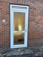 Partij kunststof voordeuren met boven licht(94,5x232), Doe-het-zelf en Verbouw, Deuren en Horren, Ophalen, Kunststof, 80 tot 100 cm