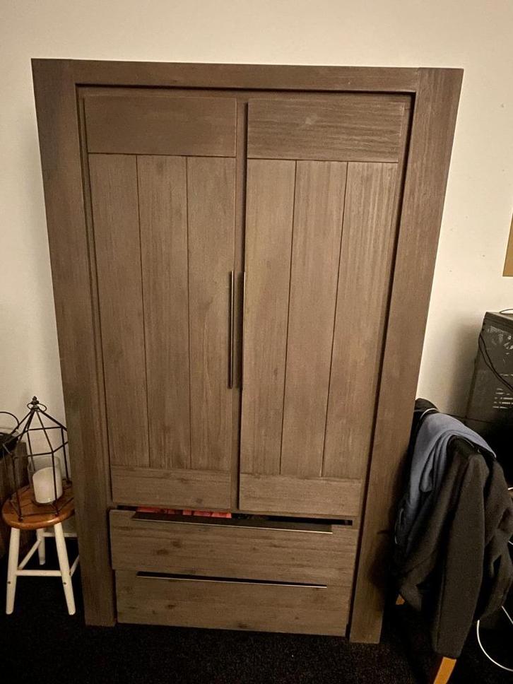 Kledingkast, Huis en Inrichting, Kasten | Kledingkasten, Gebruikt, 150 tot 200 cm, 100 tot 150 cm, 25 tot 50 cm, Ophalen