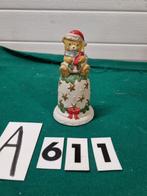 Kerst bel met teddybeer vintage keramiek , [a611], Ophalen of Verzenden, 'T Olde Gre-j, Info@toldegrej.nl, Endepoelstraat 20f Didam
