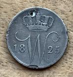 25 cent 1825 Utrecht Willem I, Postzegels en Munten, Munten | Nederland, Koning Willem I, Zilver, Ophalen, Losse munt