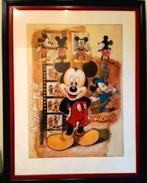 Mickey Mouse, Verzamelen, Disney, Mickey Mouse, Plaatje of Poster, Zo goed als nieuw, Ophalen