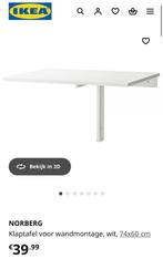 Klaptafel IKEA nieuw, Huis en Inrichting, Bureaus, Ophalen, Nieuw, Bureau