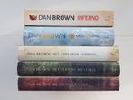 5x Dan Brown Thrillers | Hardcover | Luxe Edities, Gelezen, Dan Brown, Ophalen of Verzenden