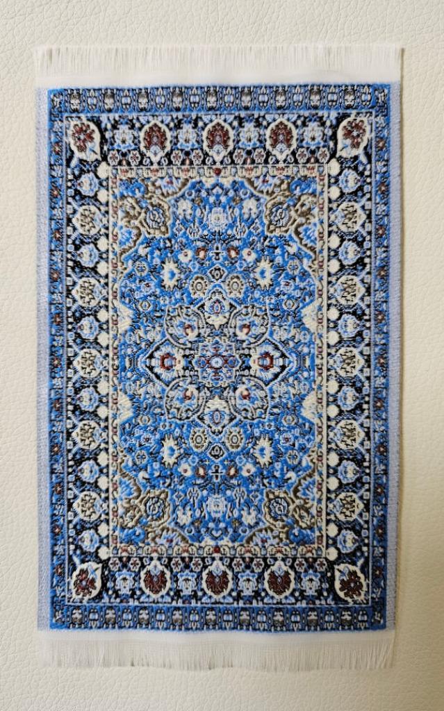 miniatuur tapijtje Oosters 1:12 carpet vloerkleed kleedje, Verzamelen, Poppenhuizen en Toebehoren, Nieuw, Decoratie, Verzenden