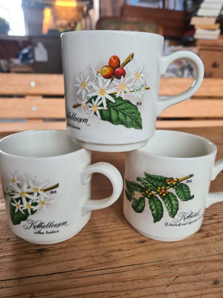 Villeroy & Boch Douwe Egberts Koffiekopjes - Topstaat!, Antiek en Kunst, Antiek | Servies los, Ophalen of Verzenden