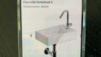 Clou Inbe fonteinset 2, Doe-het-zelf en Verbouw, Sanitair, Ophalen, Nieuw, Chroom, Overige typen