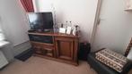 Eiken tv meubel, Huis en Inrichting, Kasten | Dressoirs, Ophalen, Gebruikt, 25 tot 50 cm