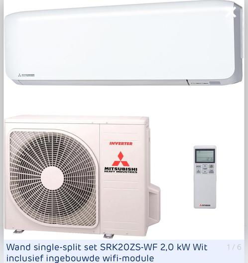 Mitsubishi Heavy industries Aircos, Witgoed en Apparatuur, Airco's, Zo goed als nieuw, Wandairco, 100 m³ of groter, Ophalen