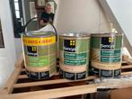 3 Blikken Senyc Tuinhoutbeits - Transparant/Kleurloos, Doe-het-zelf en Verbouw, Verf, Beits en Lak, Overige kleuren, Nieuw, Beits