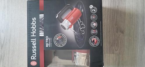 Russell Hobbs Retro NIEUW, Witgoed en Apparatuur, Keukenmixers, Nieuw, 3 snelheden of meer, Ophalen of Verzenden
