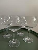 4 grote bolle kristal schott wijnglazen of voor cocktails, Antiek en Kunst, Ophalen of Verzenden