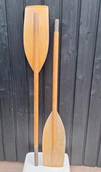 Vintage houten peddels roeispaan, Watersport en Boten, Ophalen of Verzenden, Gebruikt, Eén persoon, Overige typen