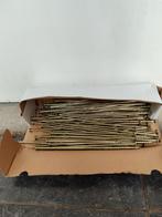 Houtbouwschroeven  8,0. X 300mm.  Geel verzinkt 100 stuks, Doe-het-zelf en Verbouw, Kratten en Dozen, Doos, Minder dan 50 cm, Ophalen of Verzenden