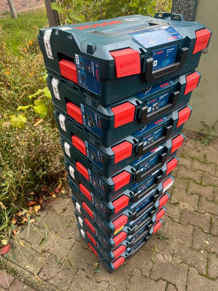 Bosch L-boxx gereedschapskoffers, Doe-het-zelf en Verbouw, Gereedschapskisten, Nieuw, Ophalen