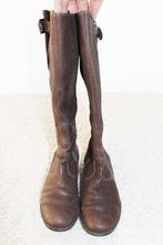 Mooie Bruin Leren Gabor Laarzen -s11 (Maat 5/38) € 45,-, Kleding | Dames, Schoenen, Hoge laarzen, Bruin, Gabor, Ophalen of Verzenden