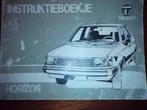 Simca Chrysler Talbot Horizon Instructieboekje / handleiding, Ophalen of Verzenden
