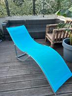 Mooie ligbed strandstoel, Tuin en Terras, Ligbedden, Zo goed als nieuw, Ophalen