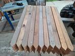 Partij 55 stuks hardhout piket palen 96 cm bezorgen mogelijk, Ophalen, Palen, Nieuw, Hardhout