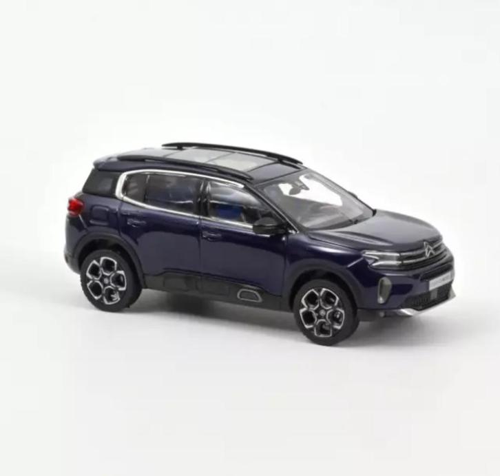Citroen C5 Aircross 2022 Eclipse Blauw Model 1/43 Norev, Hobby en Vrije tijd, Modelauto's | 1:43, Nieuw, Auto, Norev, Ophalen of Verzenden