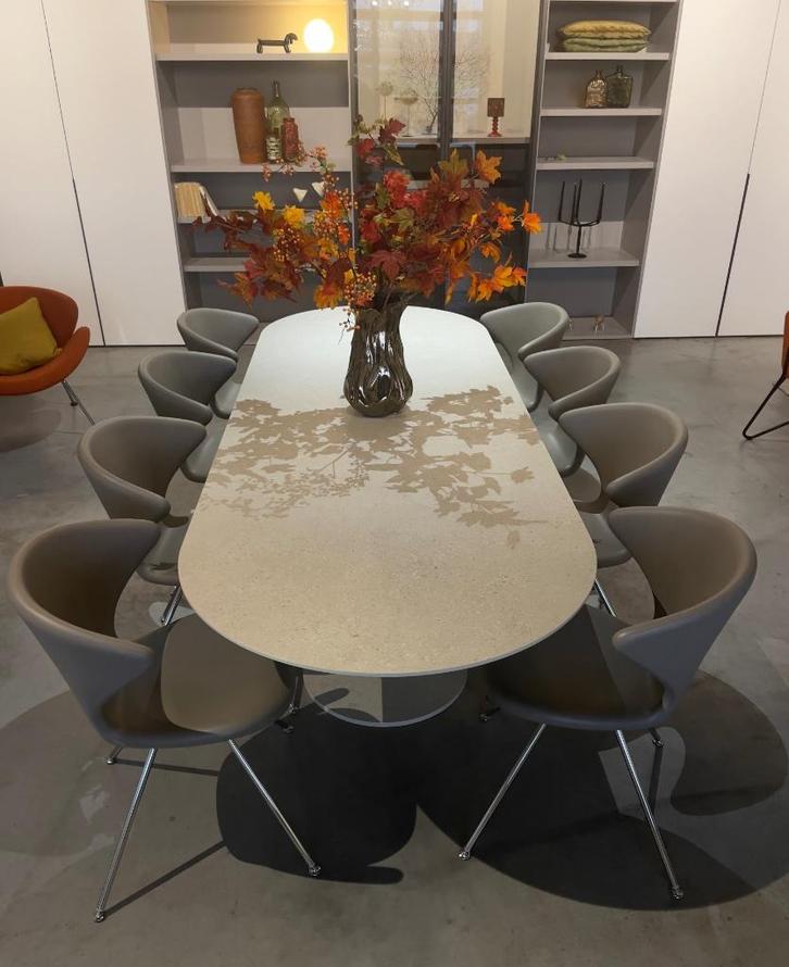 8 Tonon Concept eetkamerstoelen soft touch 902.07, Huis en Inrichting, Stoelen, Zo goed als nieuw, Vijf, Zes of meer stoelen, Kunststof