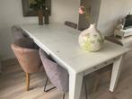 Riviera maison eettafel met 6 stoelen, Huis en Inrichting, Ophalen of Verzenden, Rechthoekig, 50 tot 100 cm