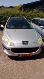 Peugeot 407 1.8 16V SW 2006 Grijs, Auto's, Voorwielaandrijving, 74 €/maand, 4 cilinders, 1749 cc