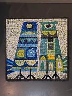 Mozaïek object groot 36 x 36 vintage, Antiek en Kunst, Ophalen