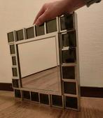 Spiegel met fotolijstjes omlijsting 32,5 cm x 32,5 cm, Minder dan 50 cm, Ophalen of Verzenden, Zo goed als nieuw, Minder dan 100 cm