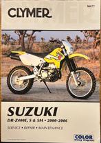 Clymer Werkplaatshandboek DR-Z 400 DRZ400, Motoren, Handleidingen en Instructieboekjes, Ophalen of Verzenden, Suzuki
