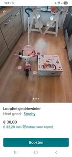 Kinderloop fietsje driewieler, Kinderen en Baby's, Speelgoed | Buiten | Voertuigen en Loopfietsen, Ophalen of Verzenden, Zo goed als nieuw