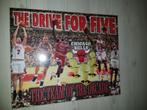 Geplastificeerde poster Chicago Bulls 51x41cm, Ophalen of Verzenden, Zo goed als nieuw, Poster, Plaatje of Sticker