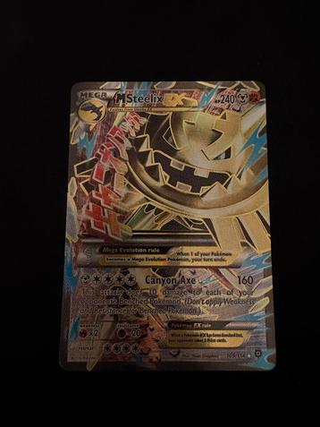 Steelix Mega EX Full Art - Steam Siege beschikbaar voor biedingen
