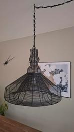Zwarte metalen hanglamp, Ophalen of Verzenden, Zo goed als nieuw